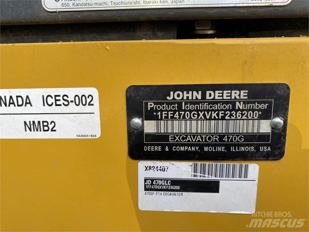 John Deere 470G LC حفارات زحافة