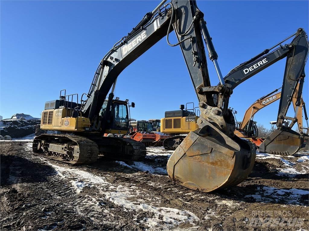 John Deere 470G LC حفارات زحافة