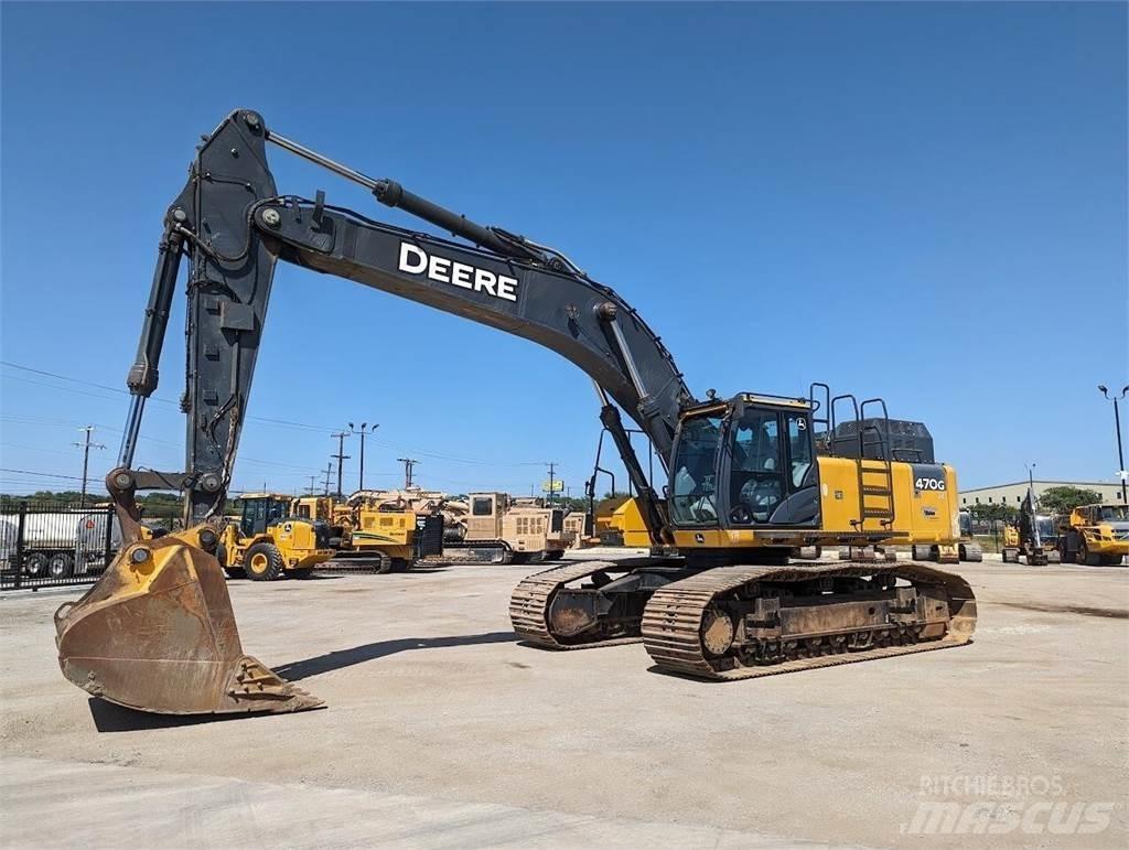 John Deere 470G LC حفارات زحافة