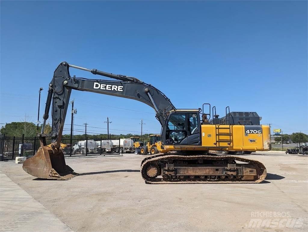 John Deere 470G LC حفارات زحافة