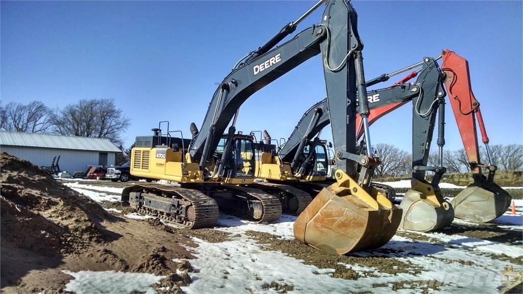 John Deere 470G LC حفارات زحافة