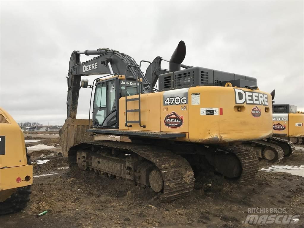 John Deere 470G LC حفارات زحافة