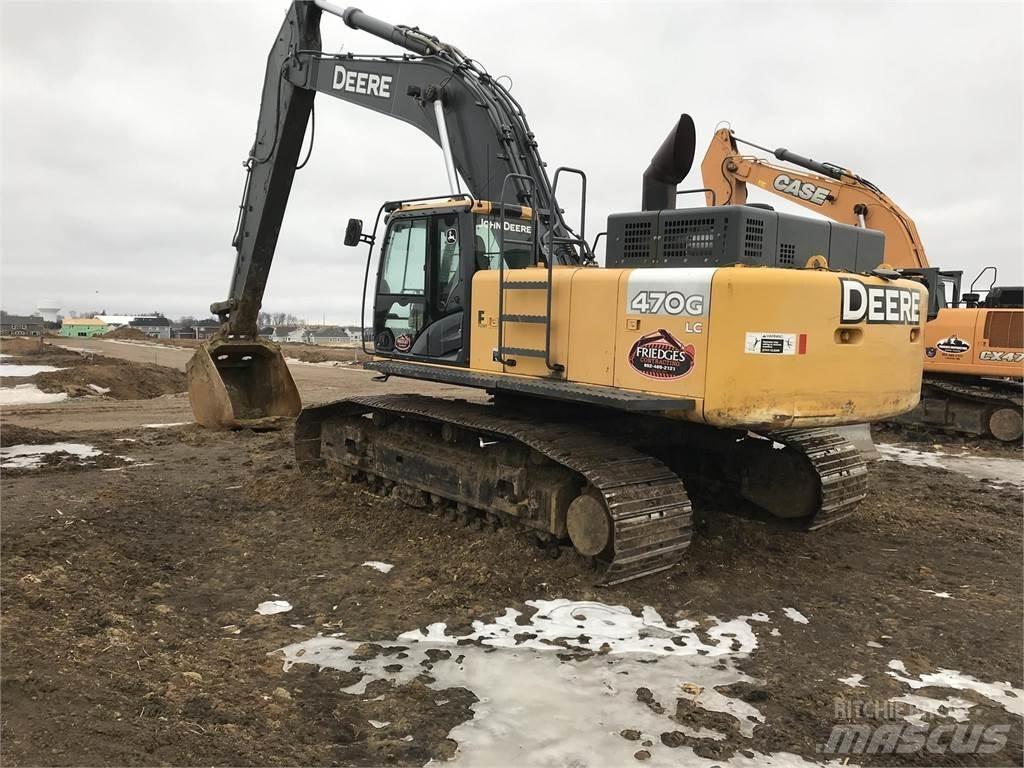 John Deere 470G LC حفارات زحافة