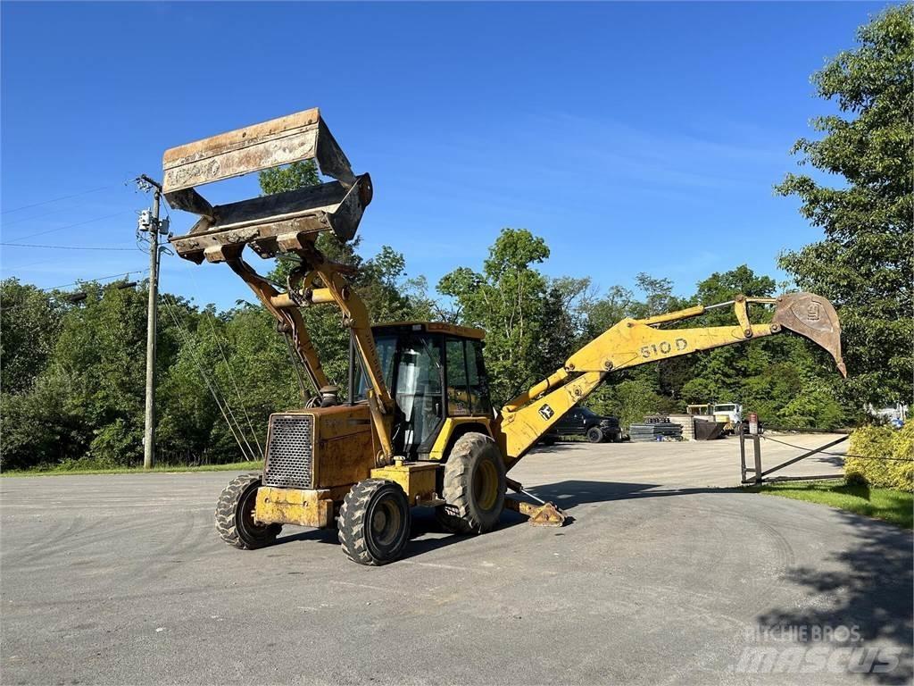 John Deere 510D لوادر ذات جرافات عكسية