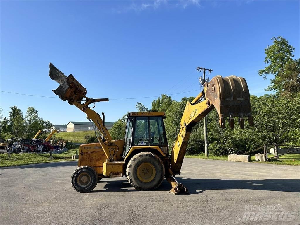 John Deere 510D لوادر ذات جرافات عكسية