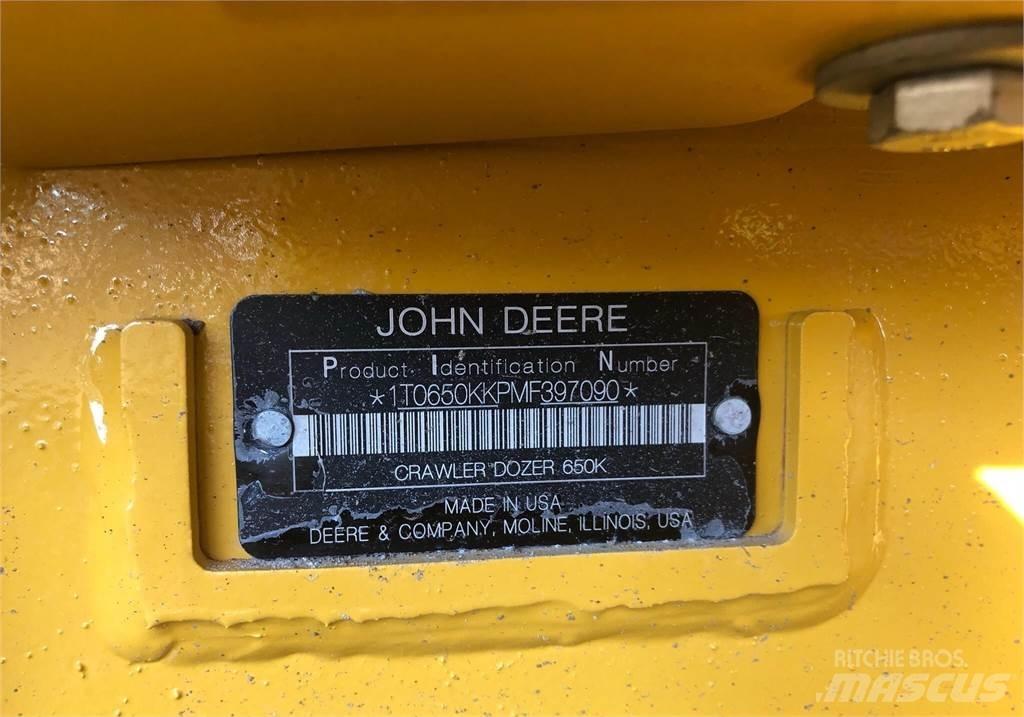 John Deere 650K LGP بلدوزرات مجنزرة