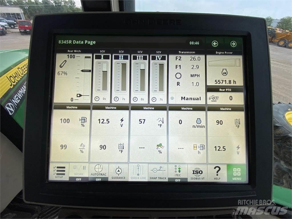 John Deere 8345R الجرارات