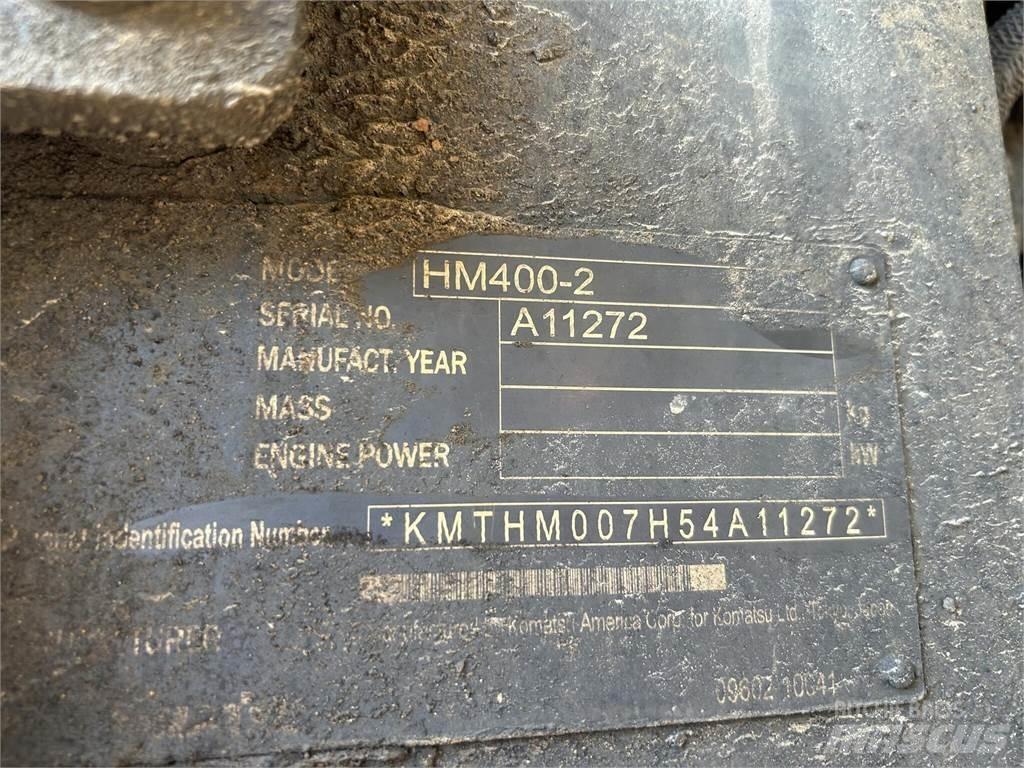 Komatsu HM400-2 ساحبات مفصلية