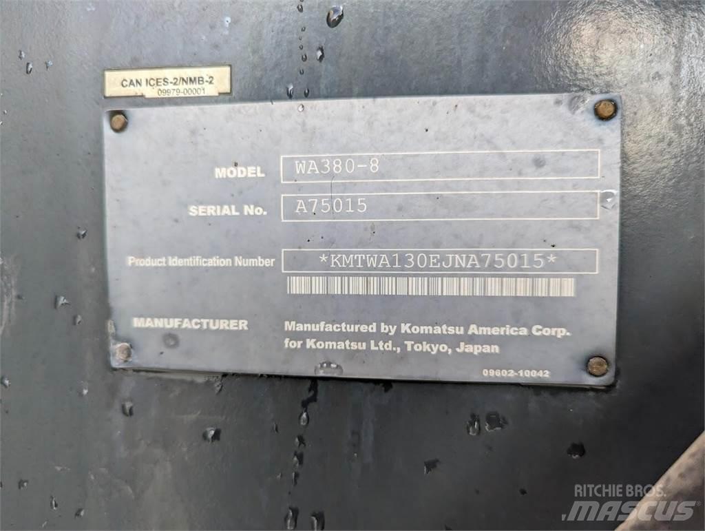Komatsu WA380-8 لوادر بعجل