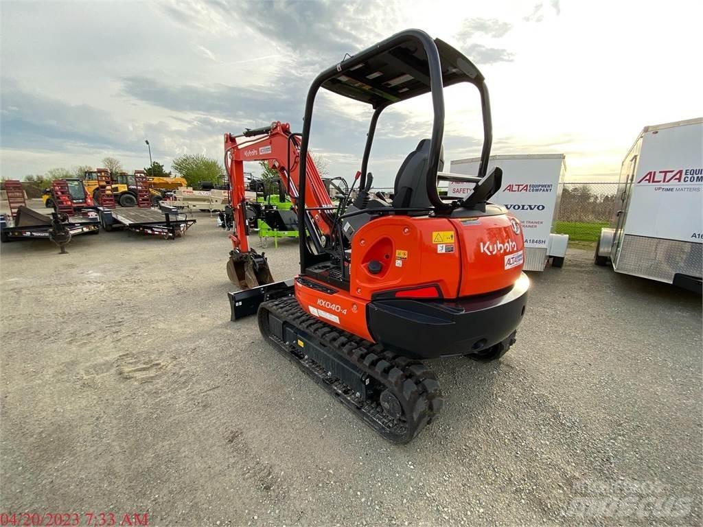 Kubota KX040-4 حفارات صغيرة أقل من 7 طن (حفارات صغيرة)