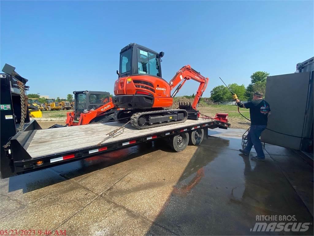 Kubota KX040-4 حفارات صغيرة أقل من 7 طن (حفارات صغيرة)