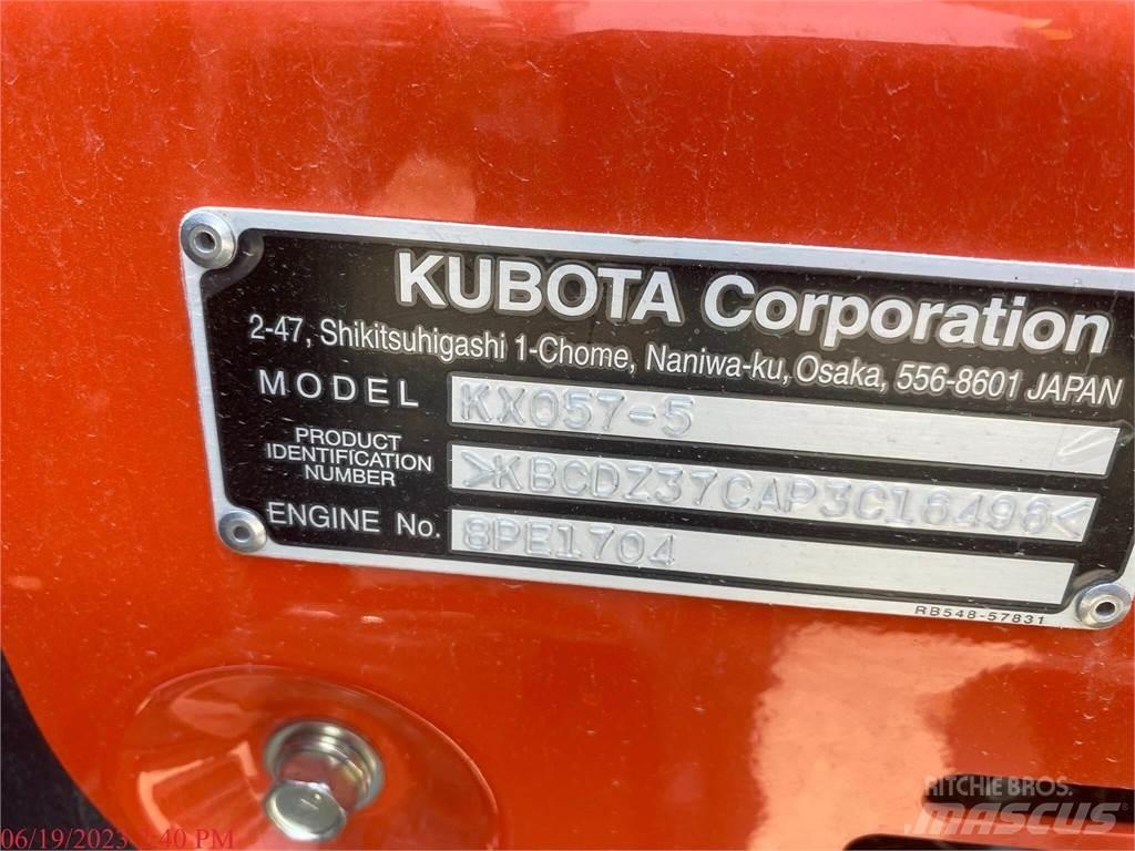Kubota KX057-5 حفارات زحافة