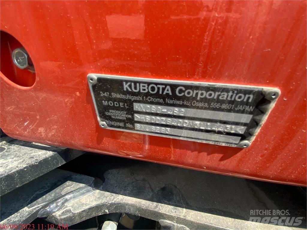 Kubota KX080-4 حفارات زحافة