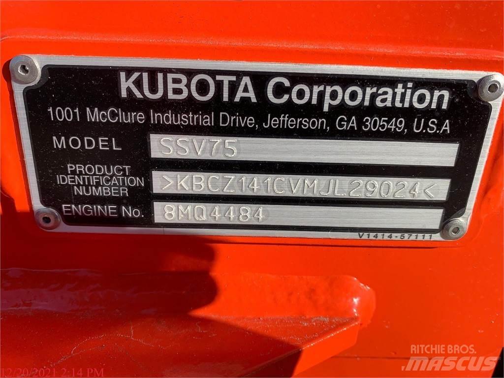 Kubota SSV75 لوادر انزلاقية التوجيه