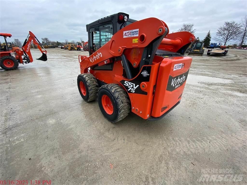 Kubota SSV75 لوادر انزلاقية التوجيه