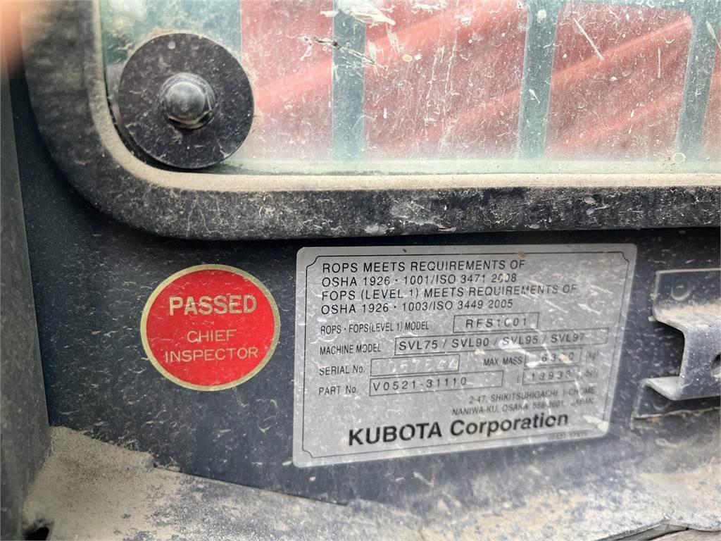 Kubota SVL75-2 لوادر انزلاقية التوجيه