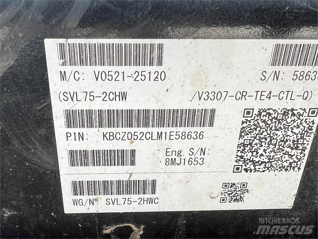 Kubota SVL75-2 لوادر انزلاقية التوجيه