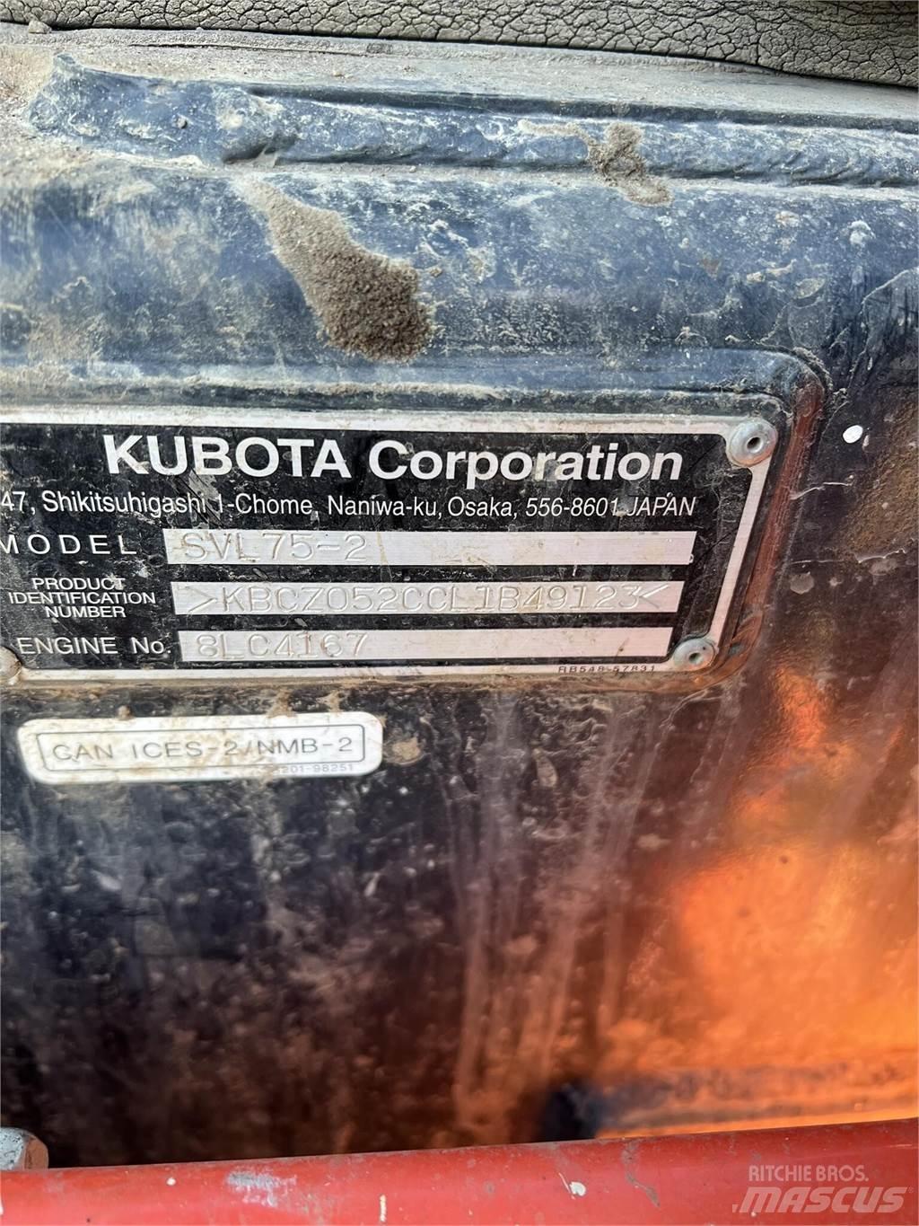 Kubota SVL75-2 لوادر انزلاقية التوجيه