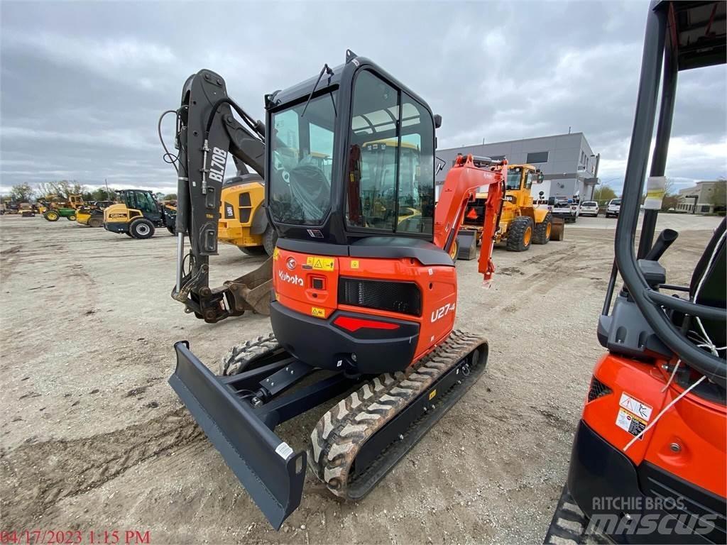 Kubota U27-4 حفارات صغيرة أقل من 7 طن (حفارات صغيرة)