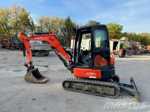 Kubota U35 حفارات صغيرة أقل من 7 طن (حفارات صغيرة)