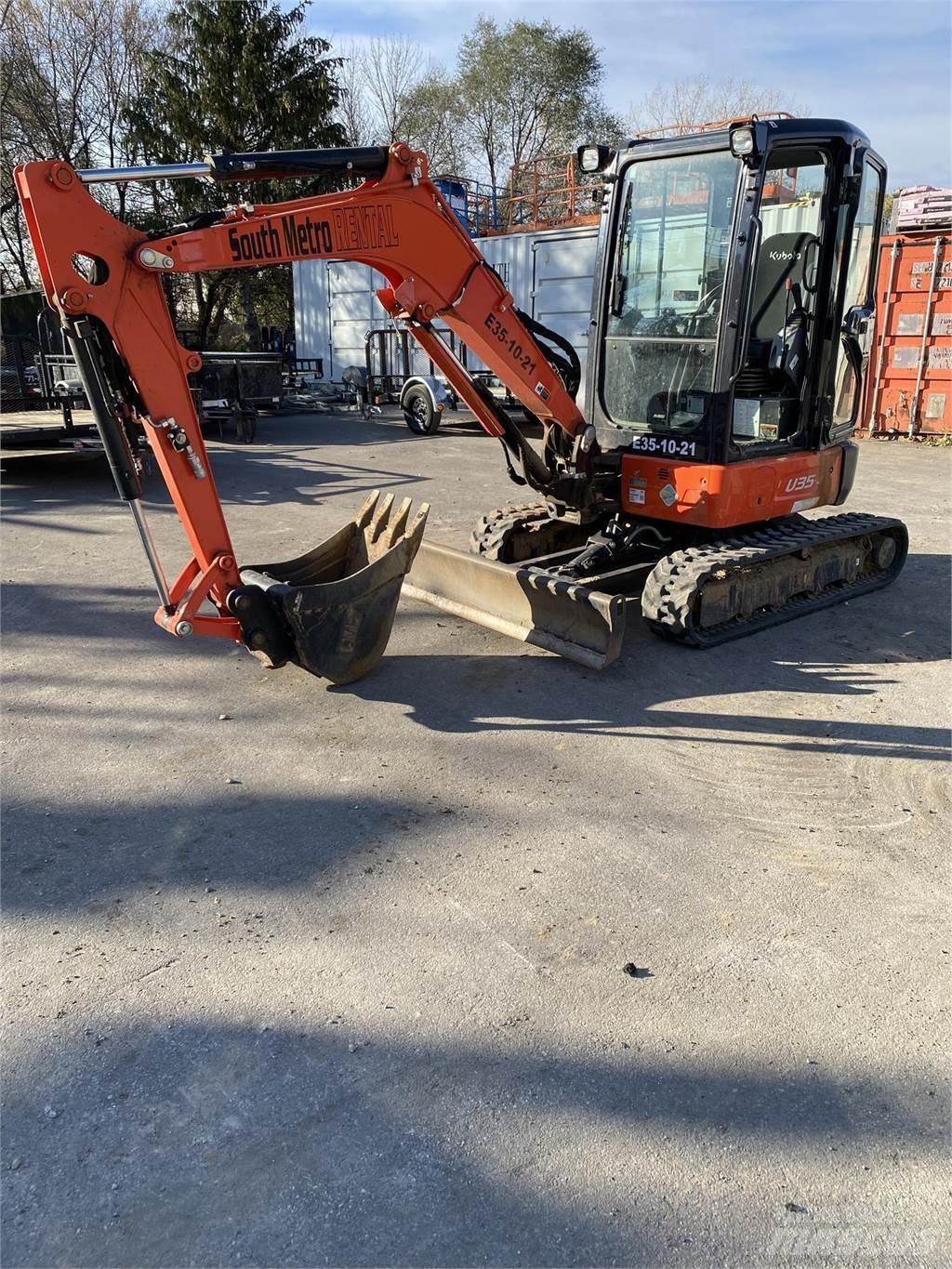 Kubota U35-4 حفارات صغيرة أقل من 7 طن (حفارات صغيرة)