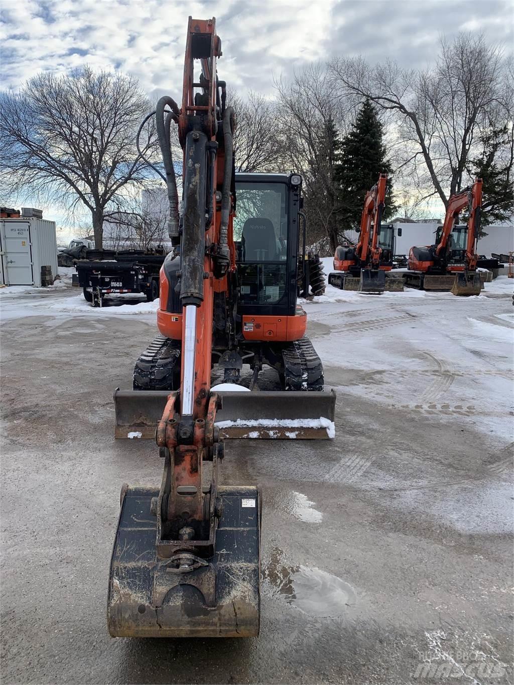 Kubota U55-4 حفارات صغيرة أقل من 7 طن (حفارات صغيرة)