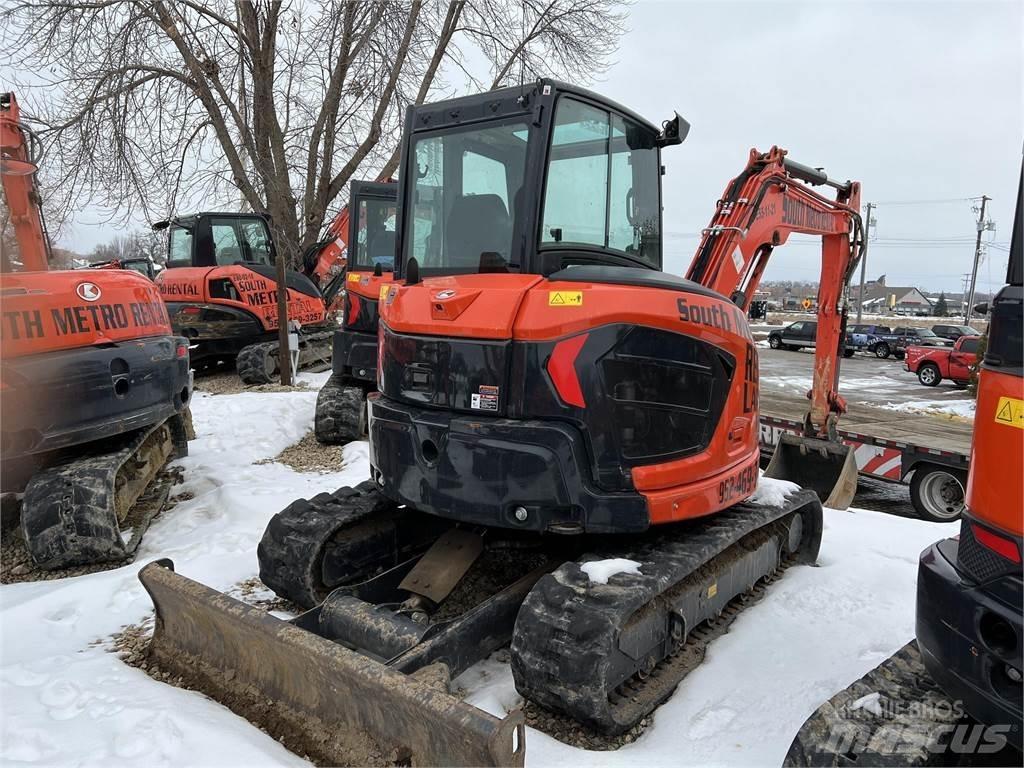 Kubota U55-5 حفارات صغيرة أقل من 7 طن (حفارات صغيرة)