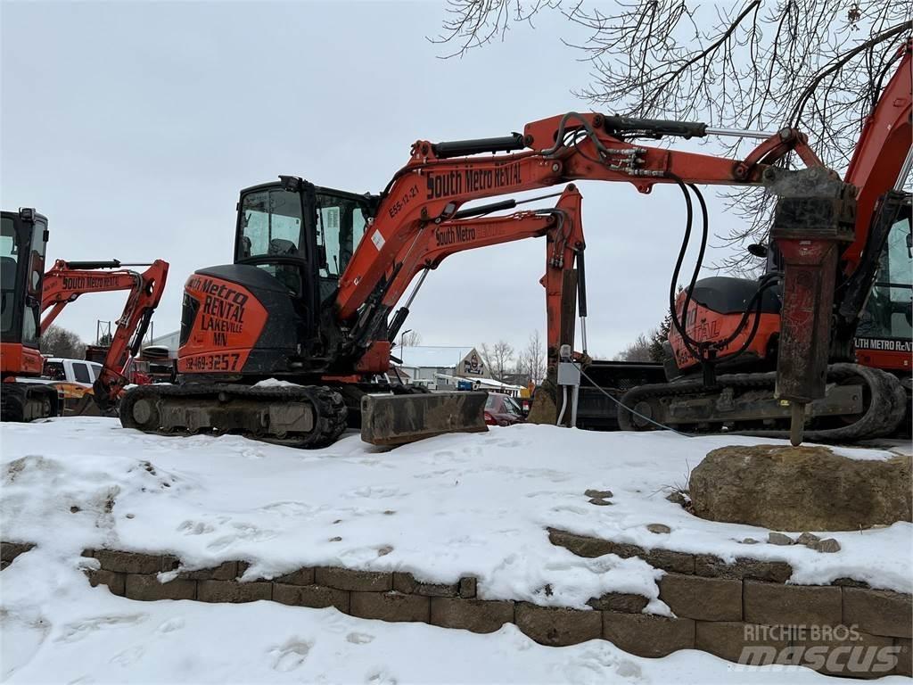 Kubota U55-5 حفارات صغيرة أقل من 7 طن (حفارات صغيرة)