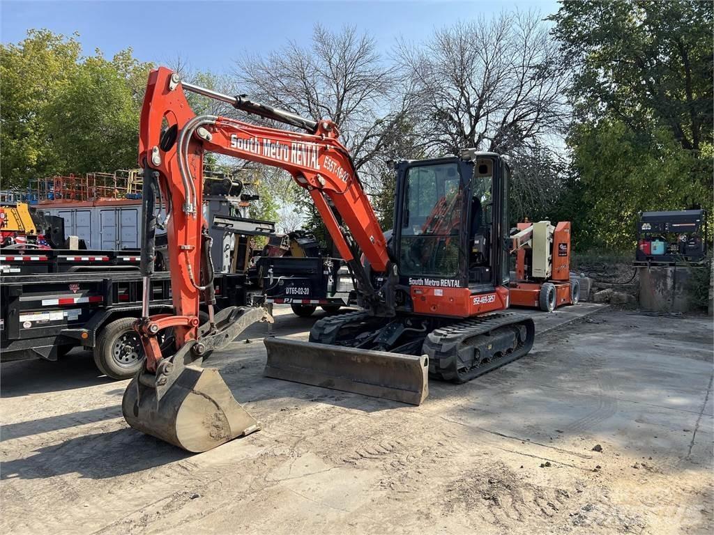 Kubota U55-5 حفارات صغيرة أقل من 7 طن (حفارات صغيرة)
