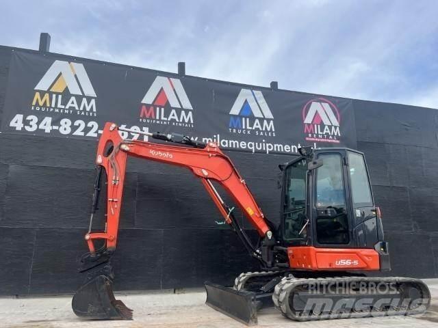 Kubota U56-5 حفارات صغيرة أقل من 7 طن (حفارات صغيرة)