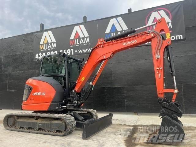 Kubota U56-5 حفارات صغيرة أقل من 7 طن (حفارات صغيرة)