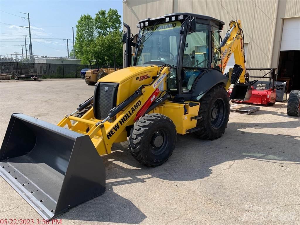 New Holland B95D لوادر ذات جرافات عكسية