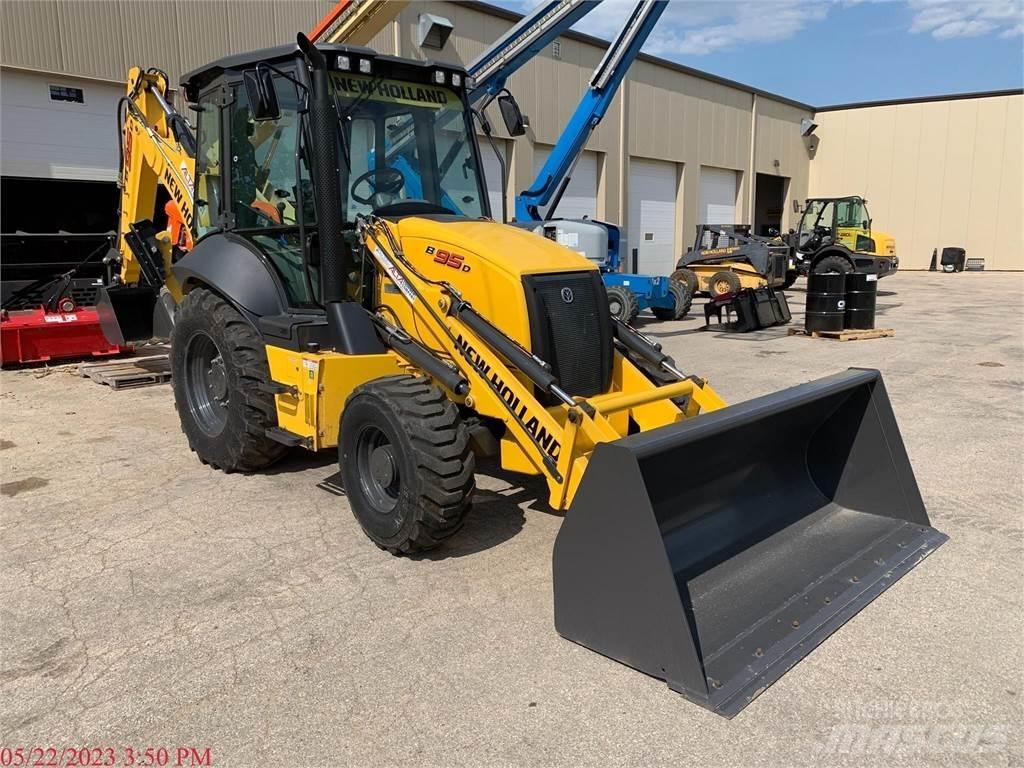 New Holland B95D لوادر ذات جرافات عكسية