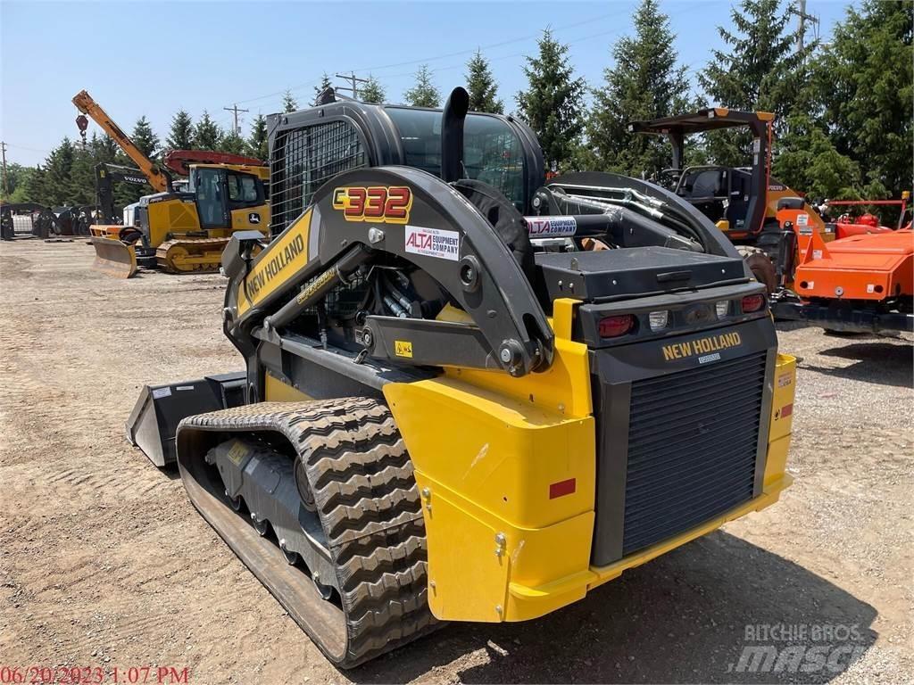 New Holland C332 لوادر انزلاقية التوجيه