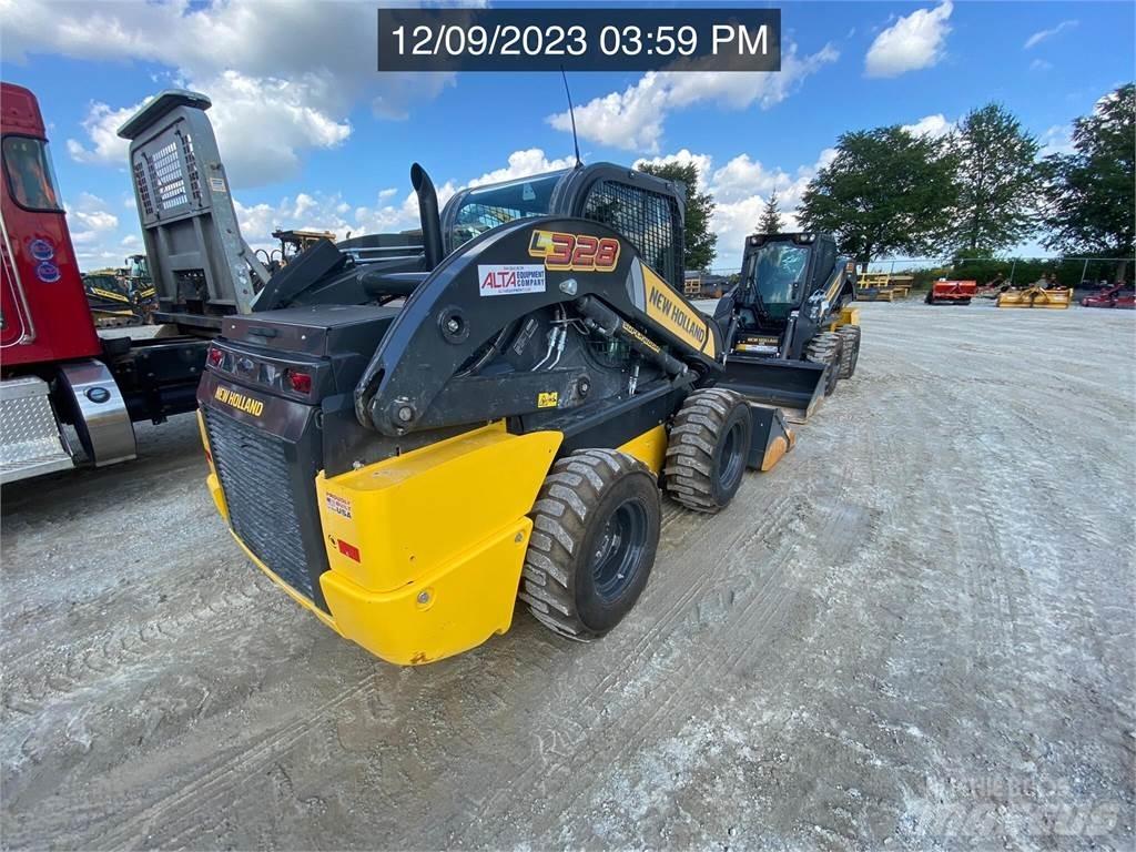 New Holland L328 لوادر انزلاقية التوجيه