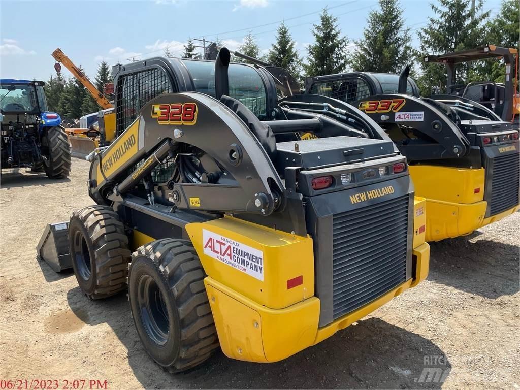 New Holland L328 لوادر انزلاقية التوجيه