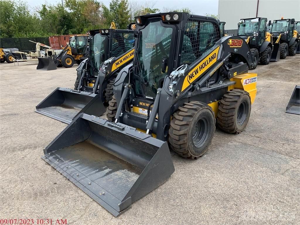 New Holland L328 لوادر انزلاقية التوجيه