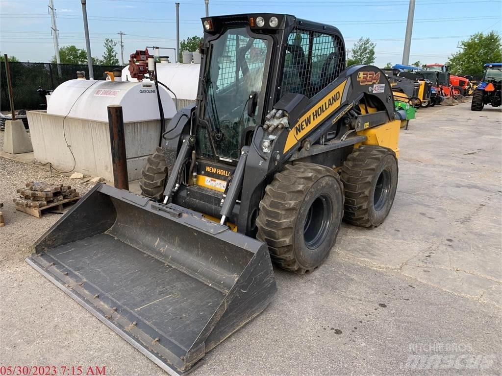 New Holland L334 لوادر انزلاقية التوجيه