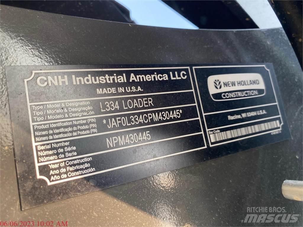 New Holland L334 لوادر انزلاقية التوجيه