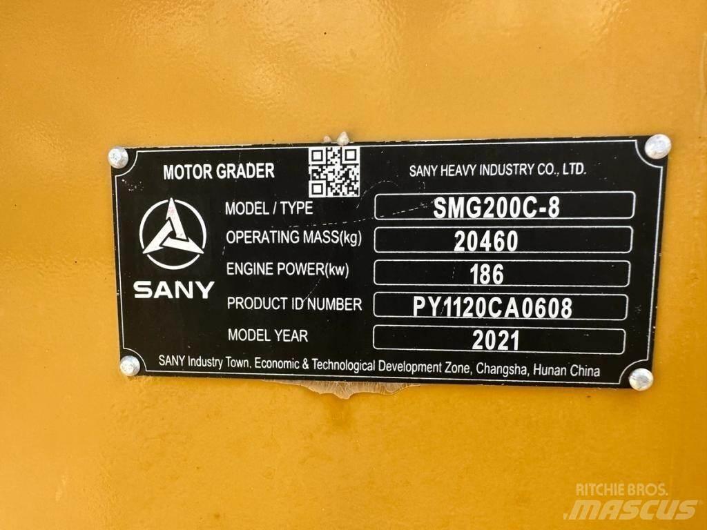 Sany SMG200C-8 معدات تمهيد الطرق