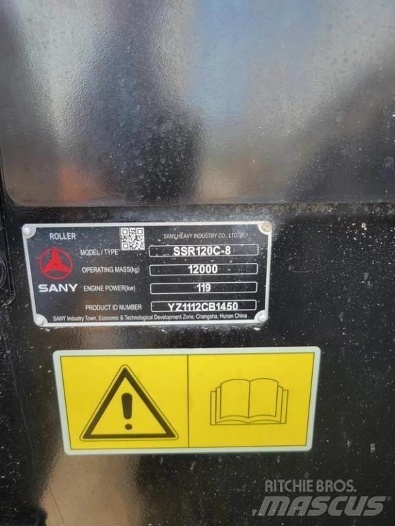 Sany SSR120C-8 مداحل ثنائية الاسطوانة