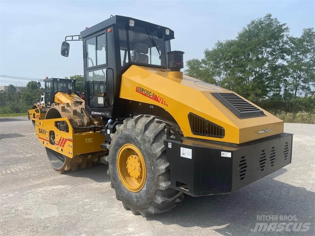 Sany SSR120C-8 مداحل ثنائية الاسطوانة