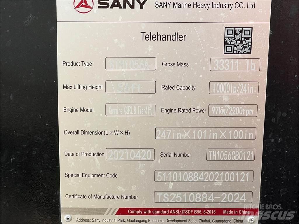 Sany STH1056A مناولات متداخلة