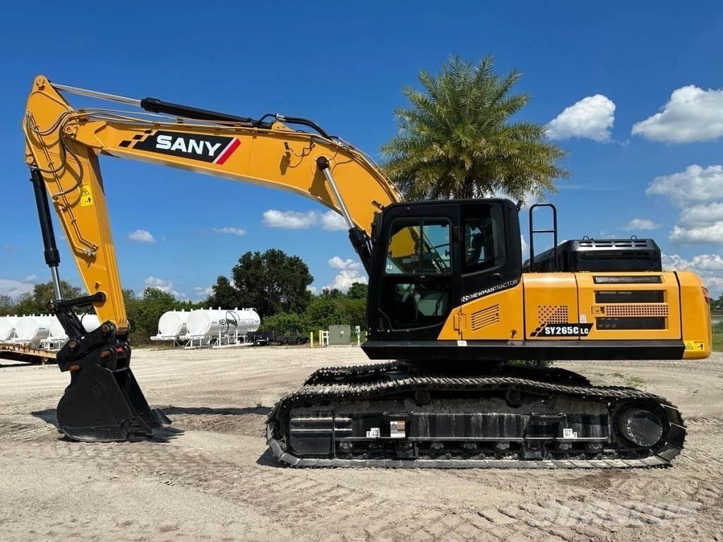 Sany SY265C LC حفارات زحافة