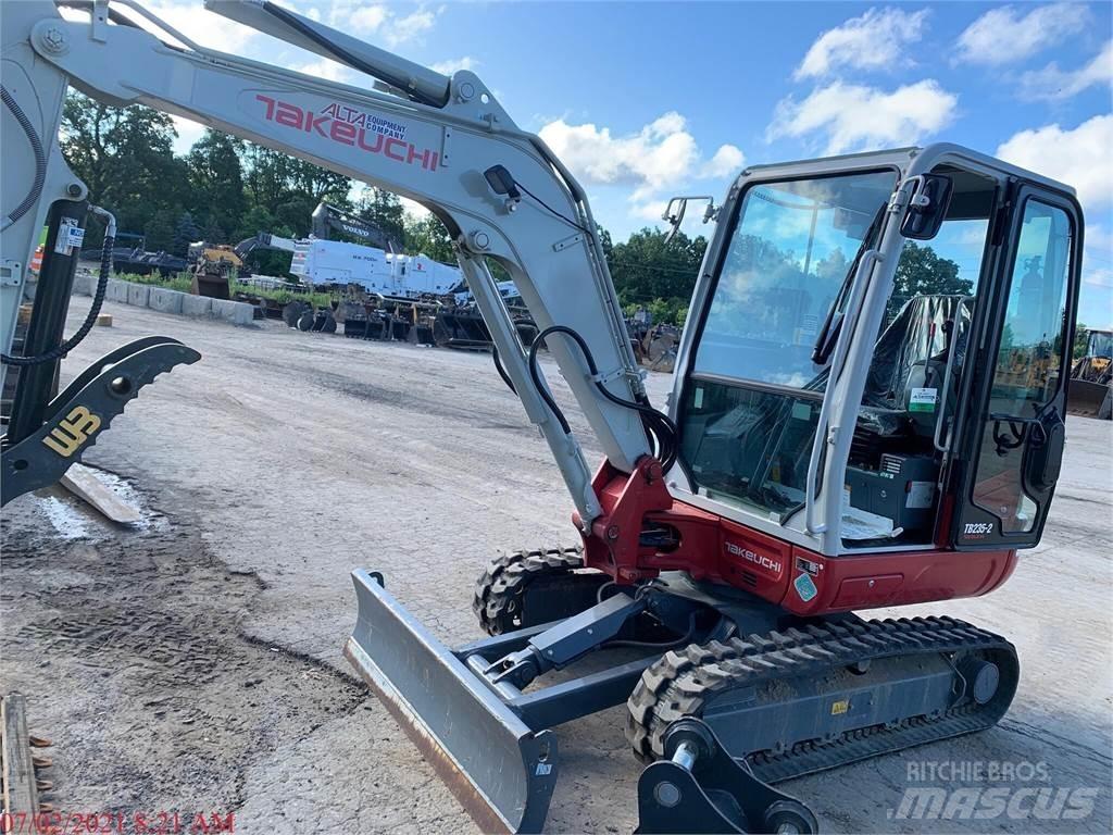 Takeuchi TB235-2 حفارات صغيرة أقل من 7 طن (حفارات صغيرة)