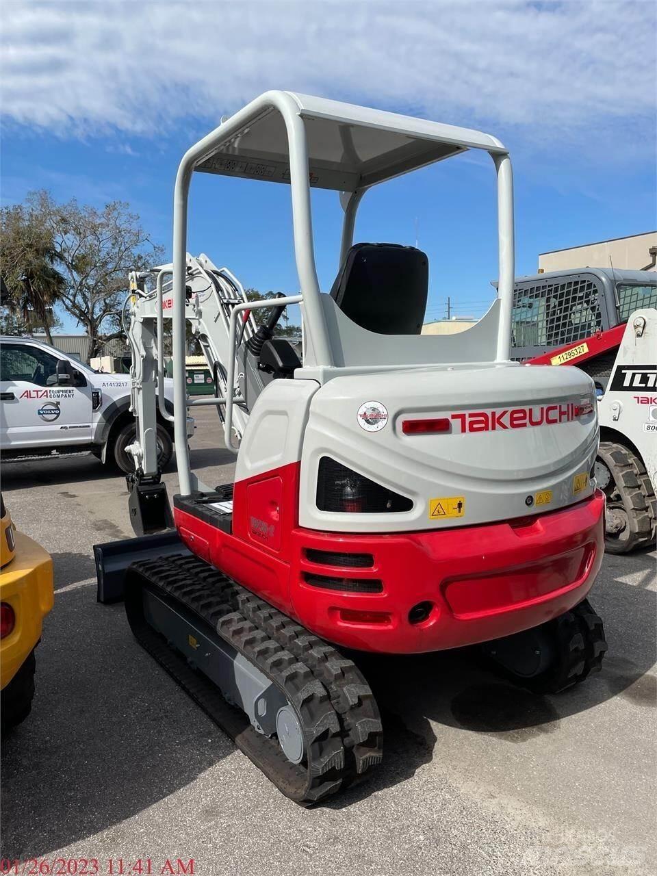 Takeuchi TB235-2 حفارات صغيرة أقل من 7 طن (حفارات صغيرة)