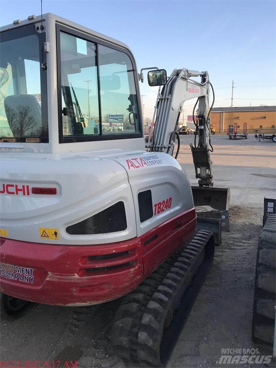 Takeuchi TB240 حفارات صغيرة أقل من 7 طن (حفارات صغيرة)