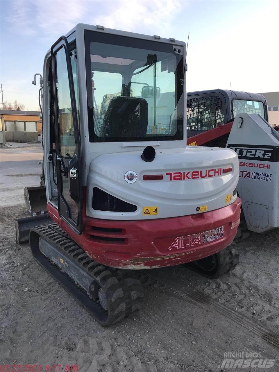 Takeuchi TB240 حفارات صغيرة أقل من 7 طن (حفارات صغيرة)