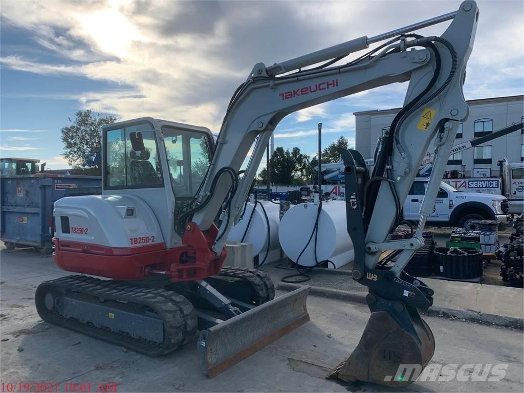 Takeuchi TB250-2 حفارات صغيرة أقل من 7 طن (حفارات صغيرة)