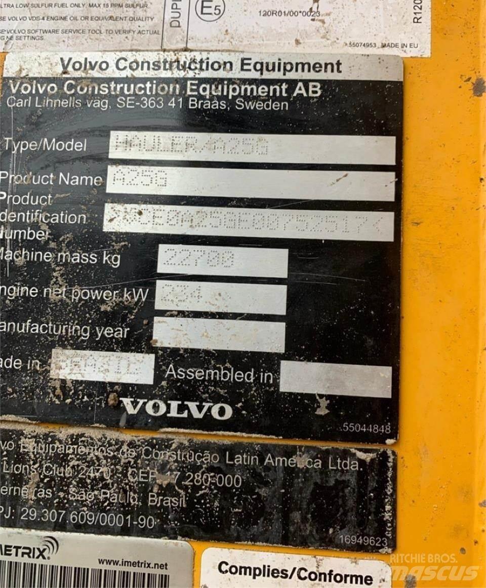 Volvo A25G ساحبات مفصلية